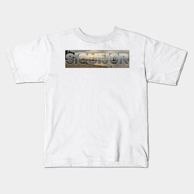 Siquijor Island Kids T-Shirt by likbatonboot